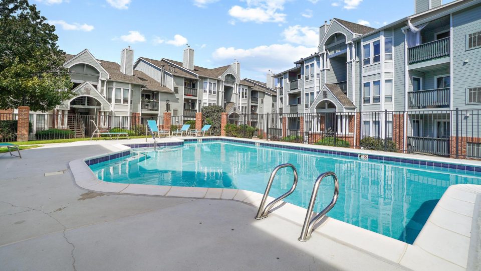 the pool at The Residences at Bear Creek